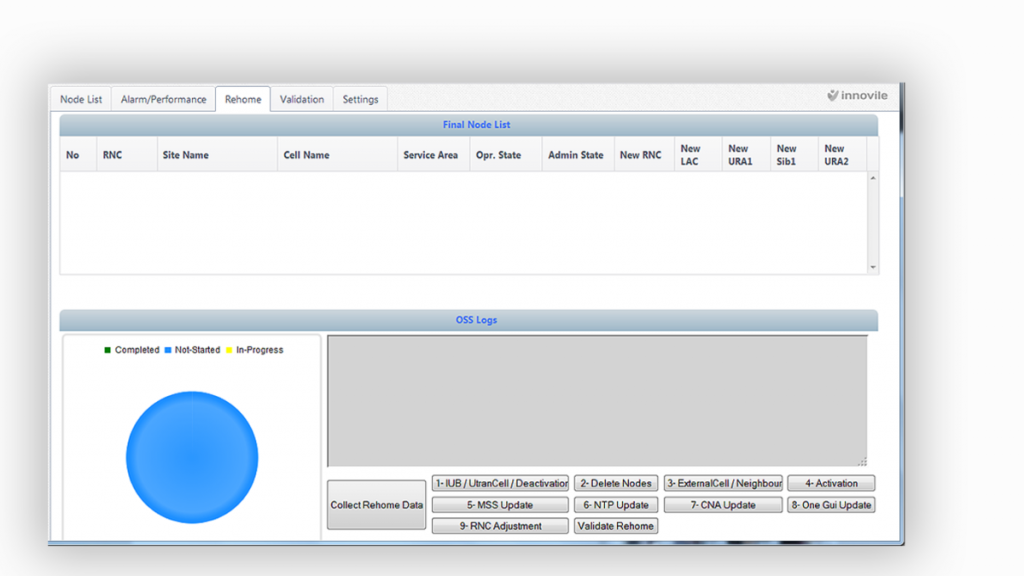 Accela Ericsson Rehome Module New Feature