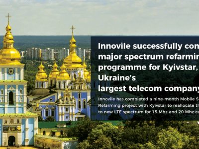 Innovile Completes Mobile Spectrum Refarming project with Kyivstar